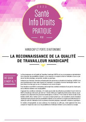 Afemise Miniature France Assos Sante Reconnaissance Travailleur Handicape Rqth 2023