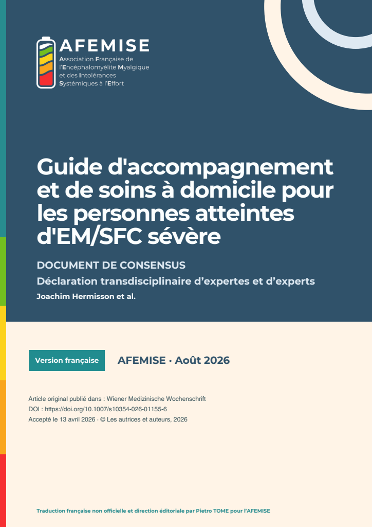 [afemise] couverture du guide de soins em sévère